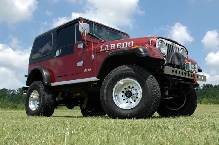 Rough Country 4 Inch Lift Kit | Jeep CJ 5 4WD (1976-1981) 675-76-8130 - Installation View