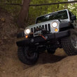 Load image into Gallery viewer, Rough Country 4 Inch Lift Kit | V2 | Jeep Wrangler Unlimited 2WD/4WD (2007-2018) 68170 - Installation View
