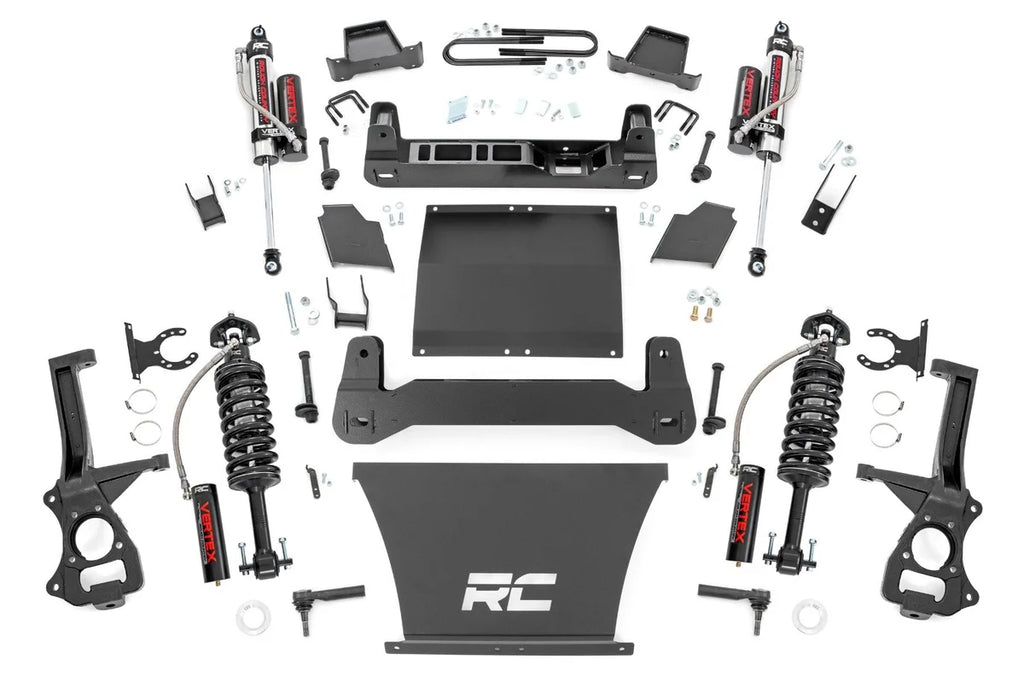 Rough Country 4 Inch Lift Kit | AT4/Trailboss | Vertex | Chevy/GMC 1500 (25-26) - Main Product View