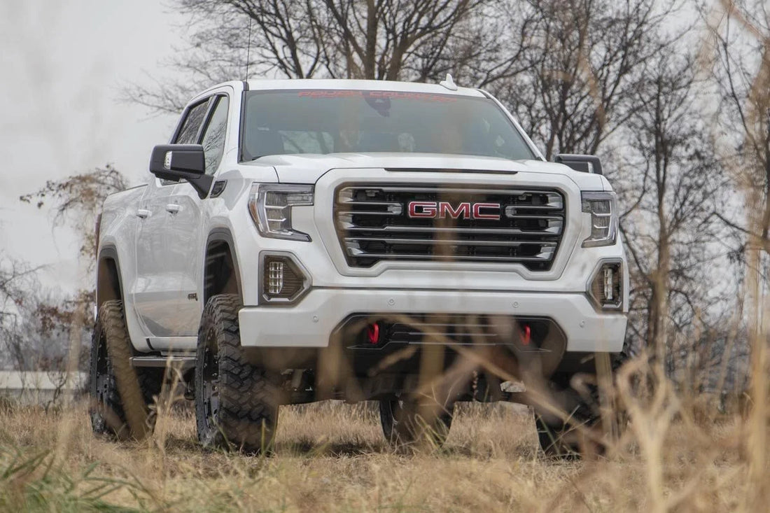 Rough Country 4 Inch Lift Kit | AT4/Trailboss | Vertex/V2 | Chevy/GMC 1500 (19-24) 27557 - Installation View