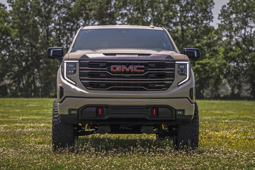 Rough Country 4 Inch Lift Kit | AT4X | GMC Sierra 1500 4WD (2022-2026) - Back View