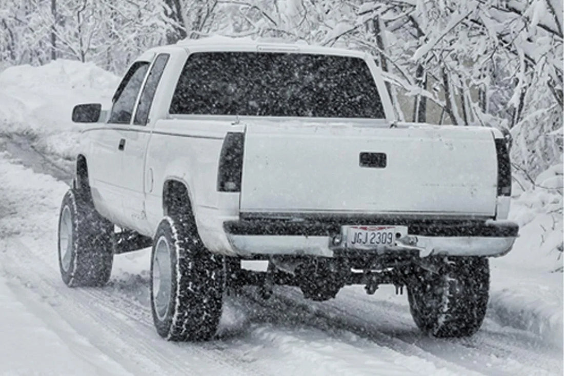 Rough Country 4 Inch Lift Kit | Chevy C1500/K1500 Truck & SUV 4WD (1988-1999) 27430 - Back View