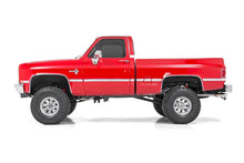 Load image into Gallery viewer, Rough Country 4 Inch Lift Kit | Chevy/GMC C10/K10 C15/K15 Truck/Half-Ton Suburban/Jimmy (77-91) 145.20 - Side View
