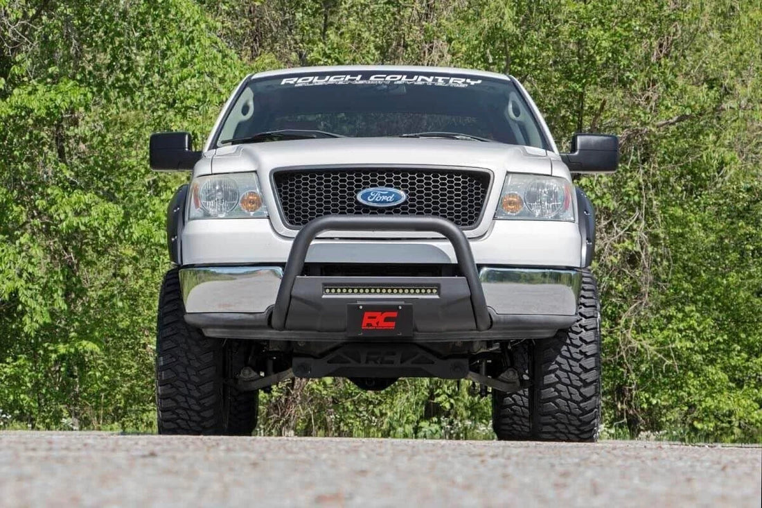Rough Country 4 Inch Lift Kit | Ford F-150 2WD (2004-2008) 52330 - Side View