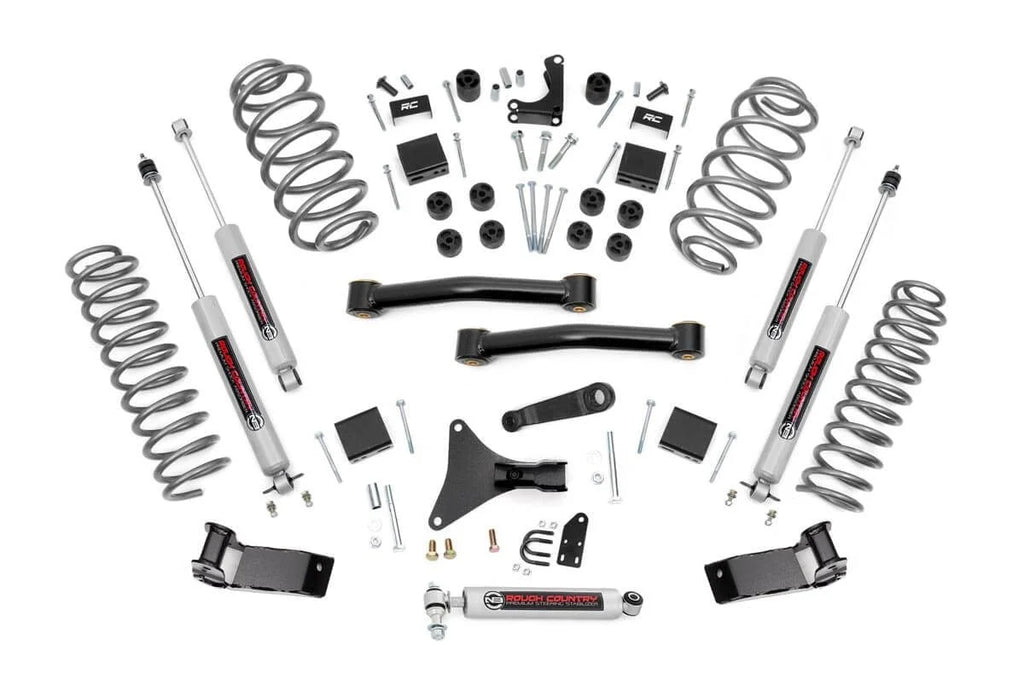 Rough Country 4 Inch Lift Kit | Jeep Grand Cherokee WJ 2WD/4WD (1999-2004) 698.20 - Main Product View