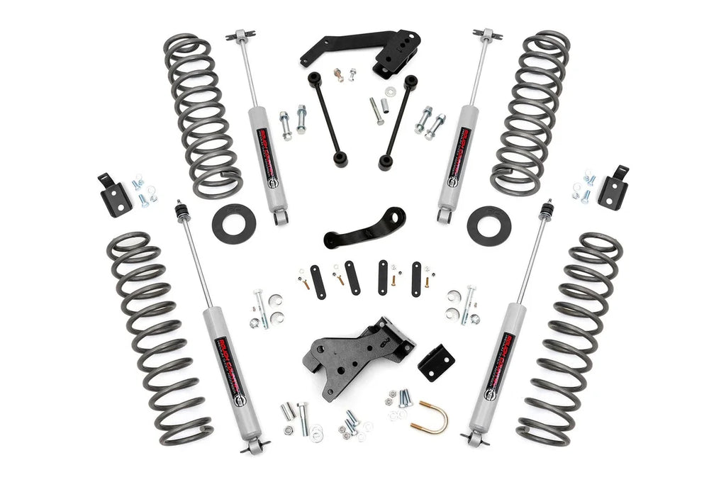 Rough Country 4 Inch Lift Kit | Jeep Wrangler JK 4WD (2007-2018) 68230
