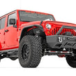 Load image into Gallery viewer, Rough Country 4 Inch Lift Kit | Long Arm | Jeep Wrangler Unlimited 2WD/4WD (2007-2011) 78530A - Side View
