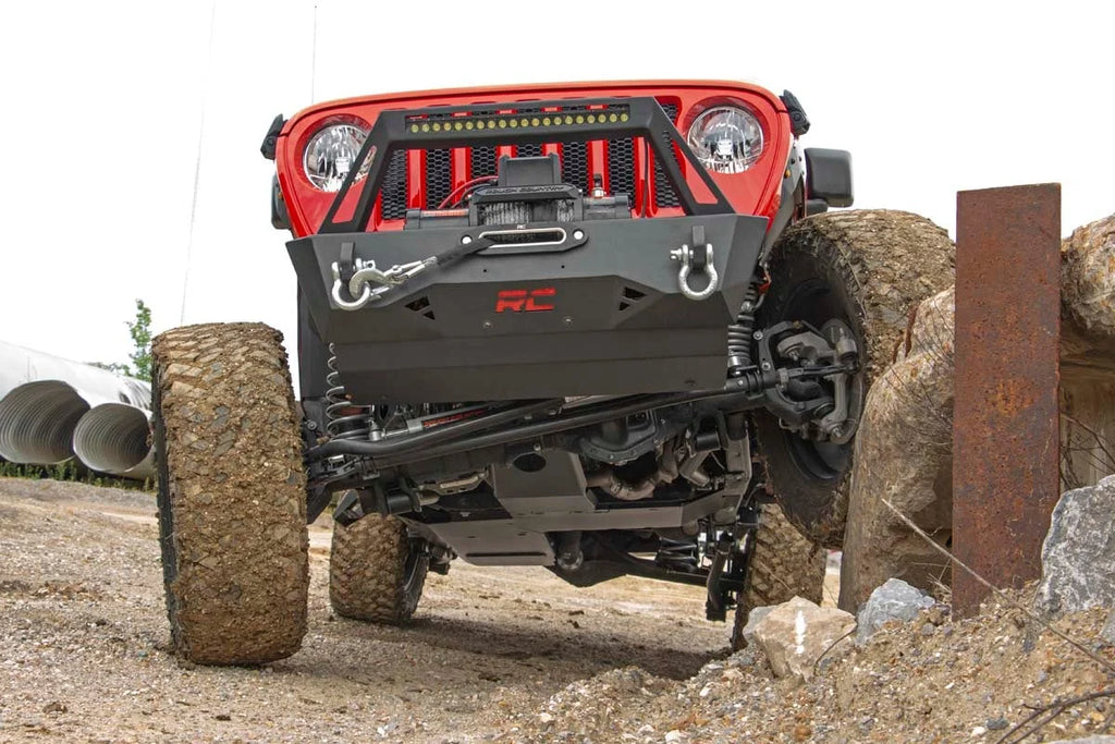 Rough Country 4 Inch Lift Kit | Long Arm | Jeep Wrangler Unlimited 4WD (2018-2023) 61930 - Additional View 6
