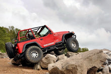 Load image into Gallery viewer, Rough Country 4 Inch Lift Kit | Long Arm | M1 | Jeep Wrangler TJ 4WD (1997-2006) - Side View