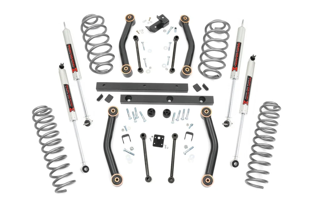Rough Country 4 Inch Lift Kit | M1 | Jeep Wrangler TJ 4WD (1997-2002) 90640 - Main Product View