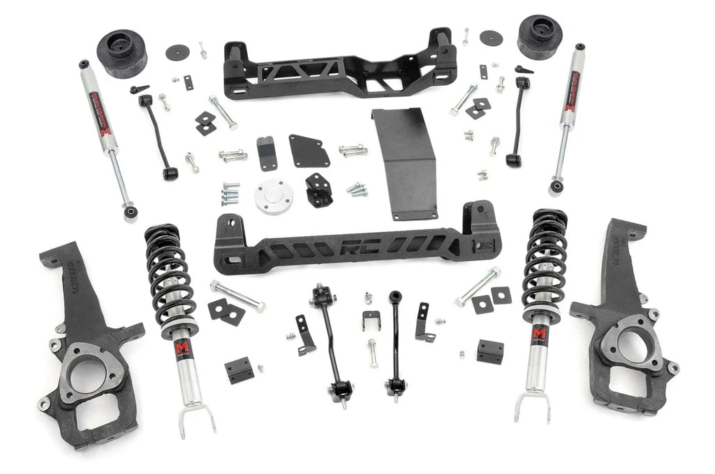 Rough Country 4 Inch Lift Kit | M1 Struts | Ram 1500 4WD (2012-2018 & Classic) 33340 - Main Product View
