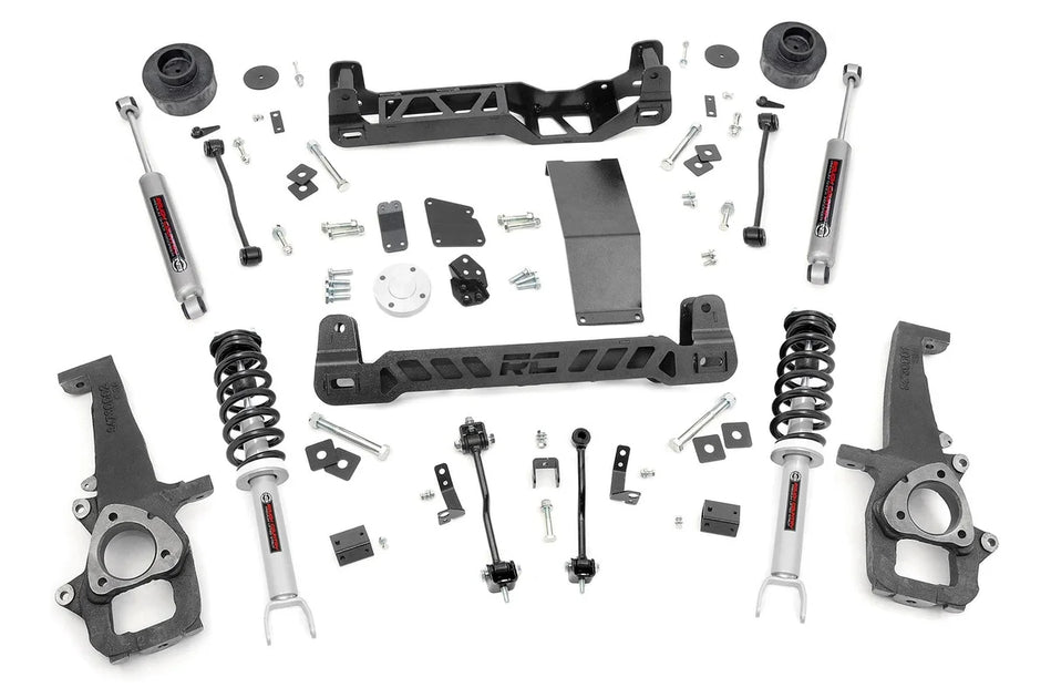 Cts414 Rough In Rough Country 4 Inch Lift Kit N3 Struts 33332 fits 2012-2024 Ram 1500...