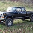 Load image into Gallery viewer, Rough Country 4 Inch Lift Kit | Rear Springs | Ford F-250 4WD (1977-1979) 505.20 - Installation View