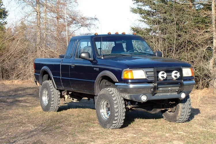 Rough Country 4 Inch Lift Kit | Rear Springs | Ford Ranger 4WD (1983-1997) 48030 - Installation View