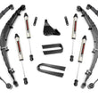 Load image into Gallery viewer, Rough Country 4 Inch Lift Kit | Rear Springs | V2 | Ford F-250/F-350 Super Duty 4WD (99-04) 50170