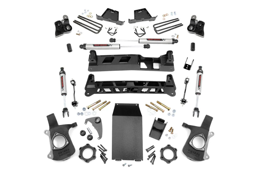 Rough Country 4 Inch Lift Kit | V2 | Chevy Silverado & GMC Sierra 1500 4WD (1999-2006 & Classic) - Main Product View