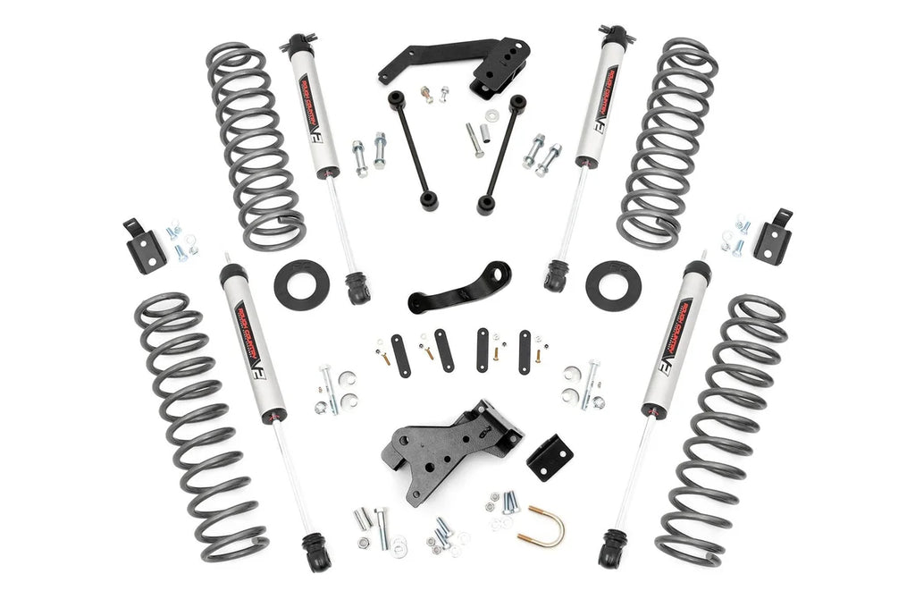 Rough Country 4 Inch Lift Kit | V2 | Jeep Wrangler JK 4WD (2007-2018) 68270
