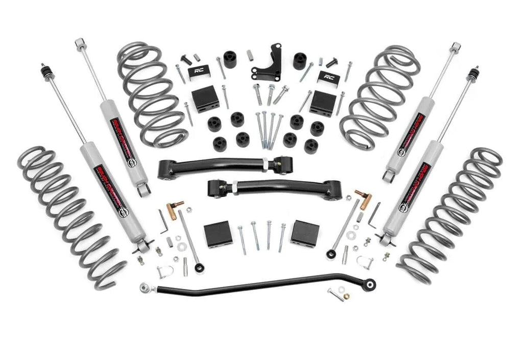 Rough Country 4 Inch Lift Kit | X-Series | Jeep Grand Cherokee WJ 2WD/4WD (1999-2004) 639P - Main Product View
