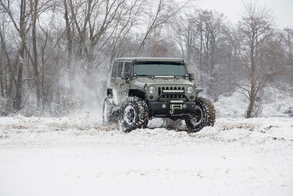 Rough Country 4 Inch Lift Kit | X-Series | Jeep Wrangler Unlimited 2WD/4WD (2007-2018) 67430 - Additional View 6
