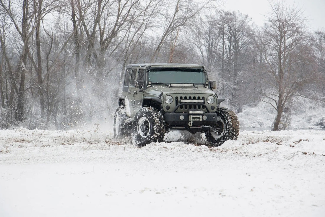 Rough Country 4 Inch Lift Kit | X-Series | M1 | Jeep Wrangler Unlimited 2WD/4WD (2007-2018) 67440 - Additional View 6
