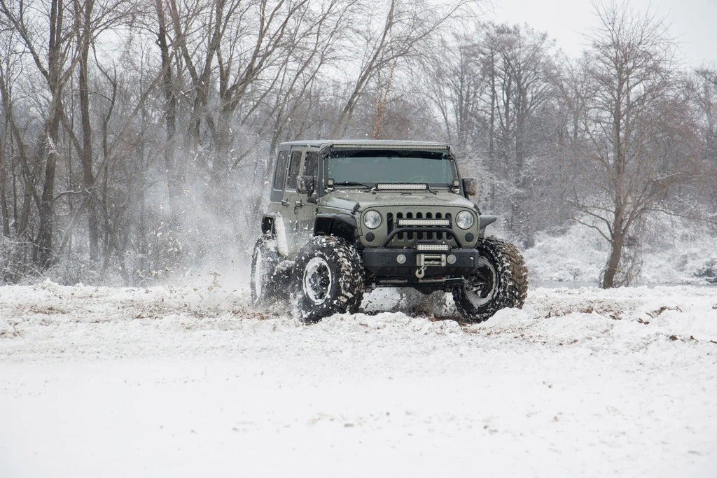 Rough Country 4 Inch Lift Kit | X-Series | M1 | Jeep Wrangler Unlimited 2WD/4WD (2007-2018) 67440 - Additional View 6