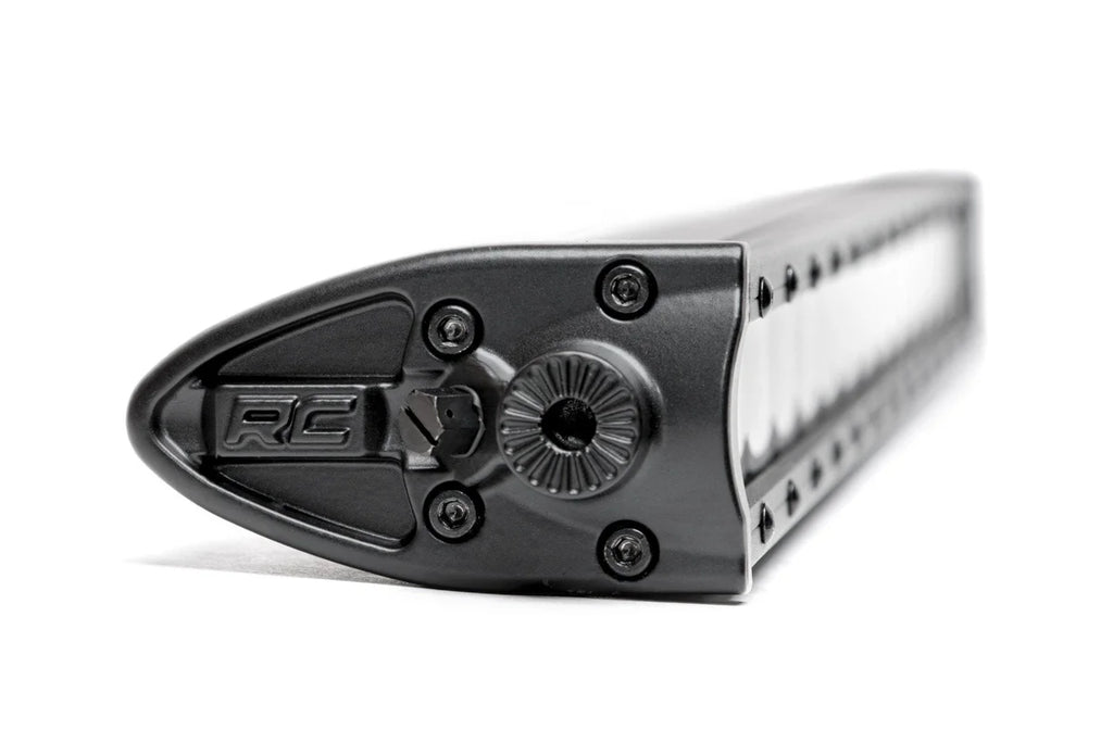 Rough Country 40 Inch Black Series LED Light Bar | Single Row 70740BL - Side View