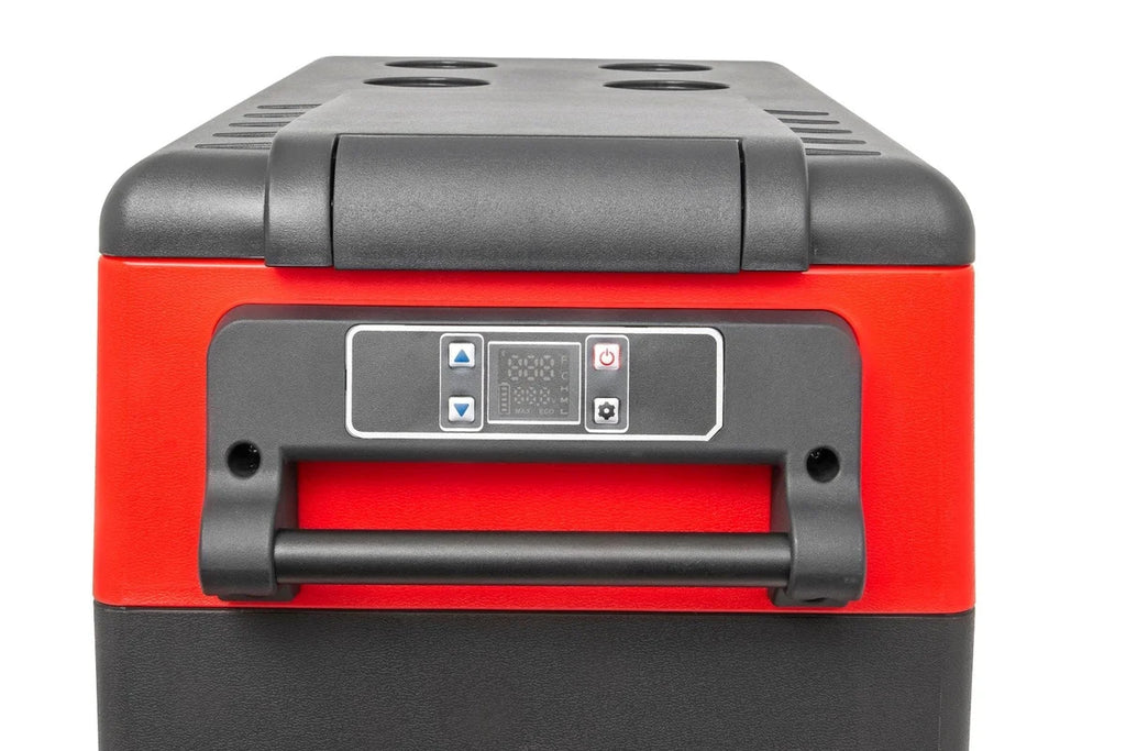 Rough Country 40 L Portable Refrigerator/Freezer | 12 Volt/AC 110 99020 - Side View