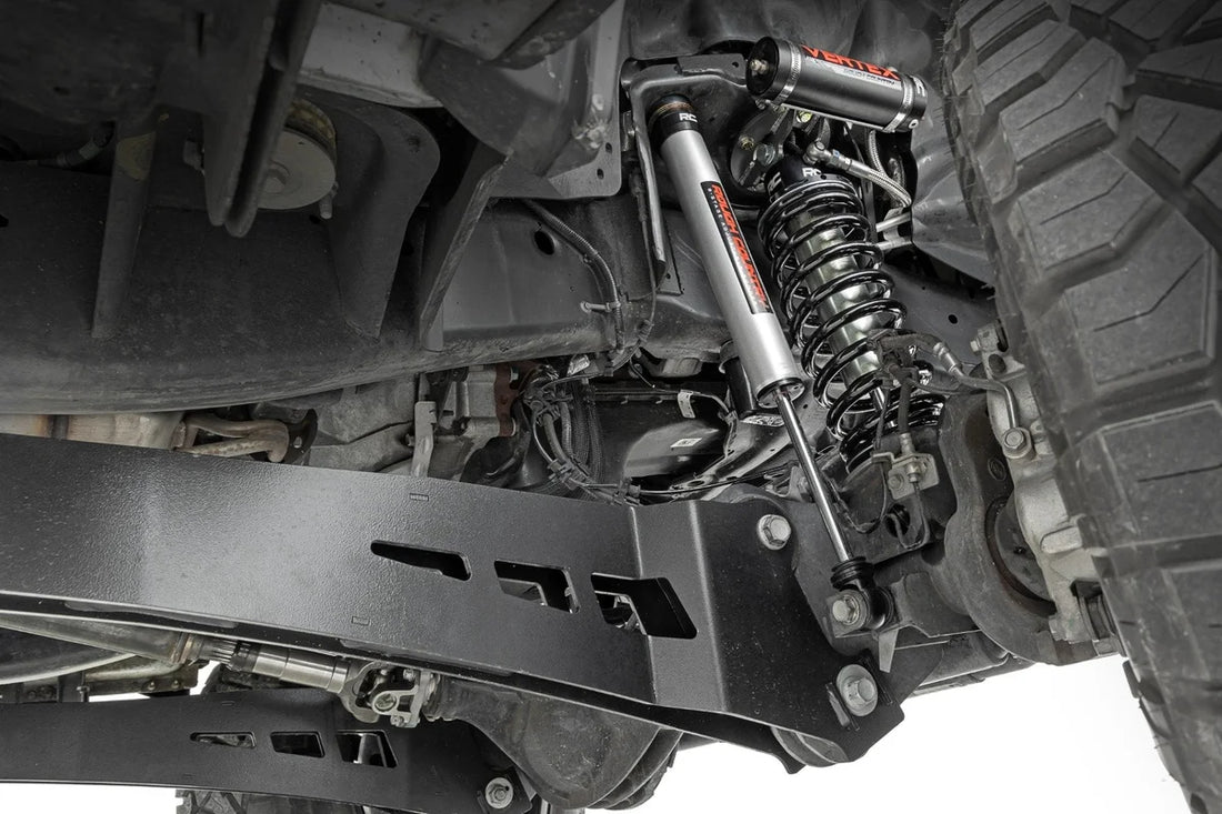 Rough Country 4.5-6 Inch Coilover Conversion Upgrade Kit | Vertex/V2 | Ram 2500 4WD (14-24) 31014 - Side View