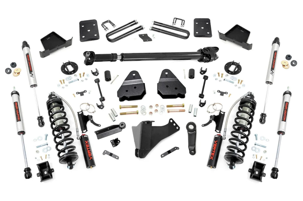 Rough Country 4.5 Inch Lift Kit  |  D/S  |  C/O V2 | Ford F-250/F-350 Super Duty 4WD (17-22) 55058 - Main Product View