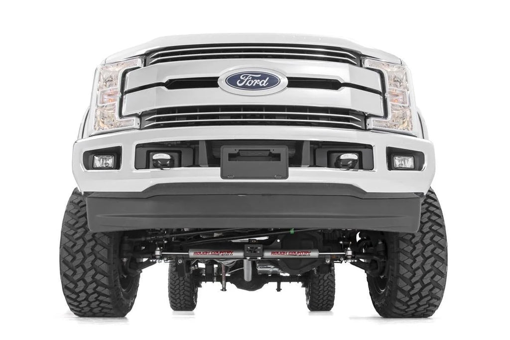 Rough Country 4.5 Inch Lift Kit  |  FR D/S  |  C/O Vertex | Ford F-250/F-350 Super Duty (17-22) 50659 - Back View