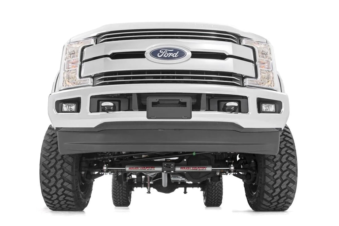 Rough Country 4.5 Inch Lift Kit | Front D/S | Ford F-250/F-350 Super Duty 4WD (2017-2022) 55021 - Installation View