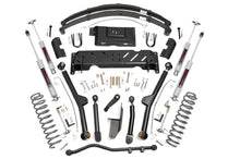 Load image into Gallery viewer, Rough Country 4.5 Inch Lift Kit | Long Arm | RR Leafs | NP242 | Jeep Cherokee XJ 4WD (84-01) 61722