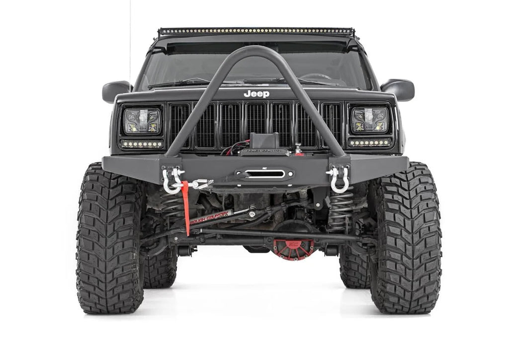 Rough Country 4.5 Inch Lift Kit | RR Springs | X-Series | Jeep Cherokee XJ 2WD/4WD (84-01) 63330 - Back View