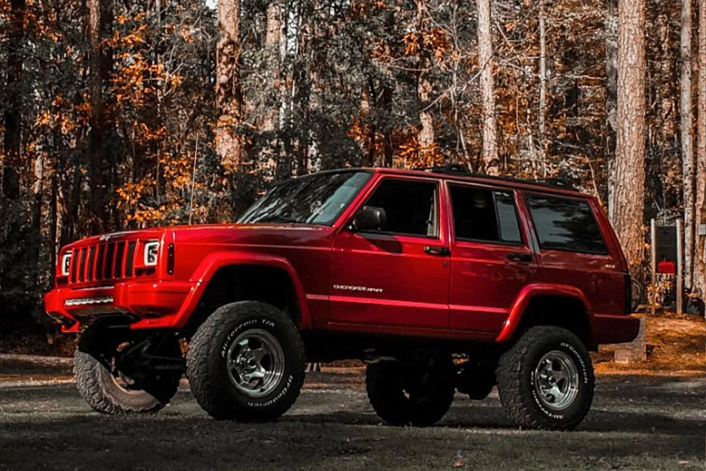 Rough Country 4.5 Inch Lift Kit | RR springs | Jeep Cherokee XJ 2WD/4WD (1984-2001) 633N2 - Additional View 5
