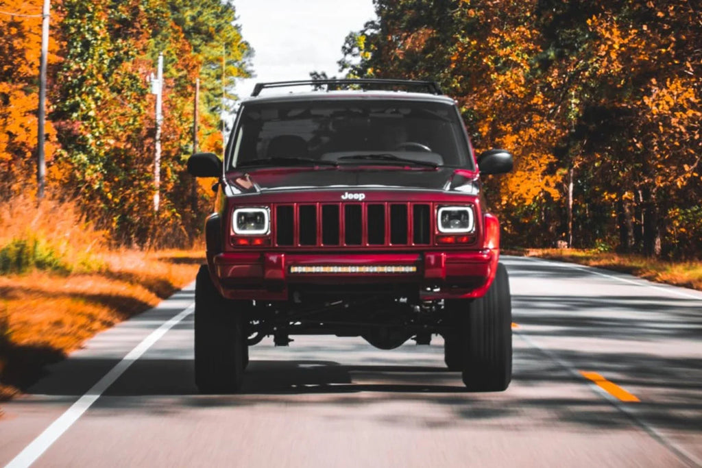 Rough Country 4.5 Inch Lift Kit | RR springs | Jeep Cherokee XJ 2WD/4WD (1984-2001) 633N2 - Additional View 6