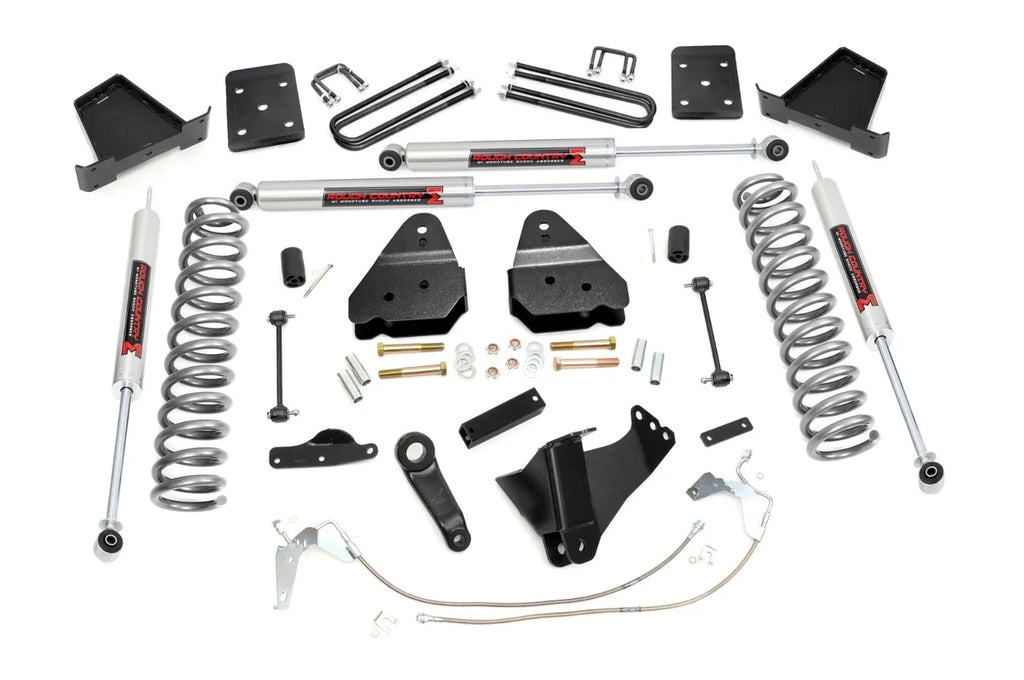 Rough Country 4.5 Inch Lift Kit | W/O Overloads | M1 | Ford F-250/F-350 Super Duty (08-10) 47840