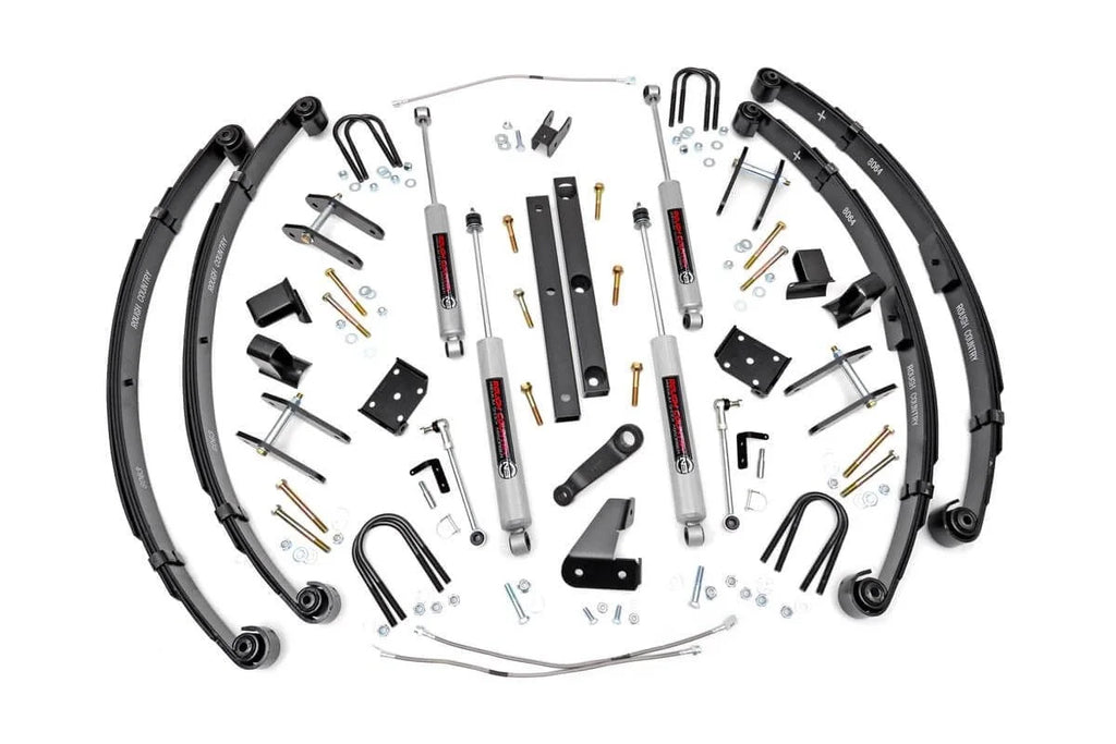 Rough Country 4.5 Inch Lift Kit | X-Series | Power Steer | Jeep Wrangler YJ 4WD (1987-1995) 617.20