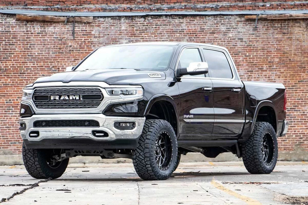 Rough Country 5 Inch Lift Kit | Air Ride | Ram 1500 4WD (2019-2024) 33830A - Side View