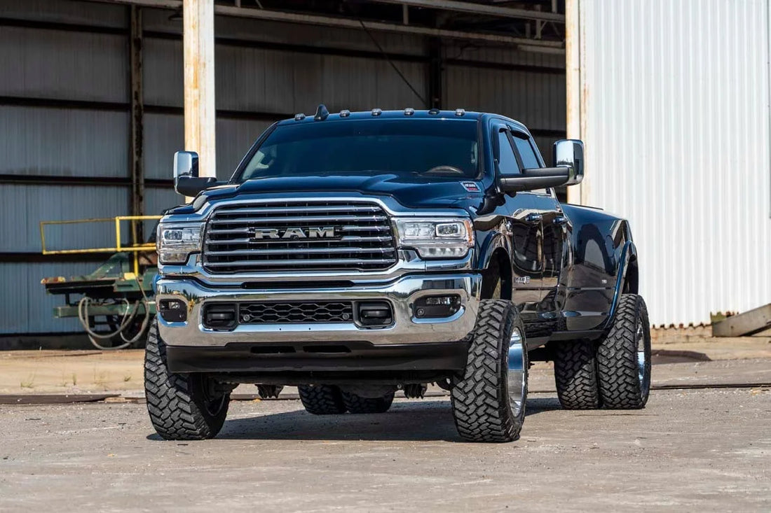 Rough Country 5 Inch Lift Kit | Diesel | Non-AISIN | Ram 3500 4WD (2019-2024) 37530 - Installation View