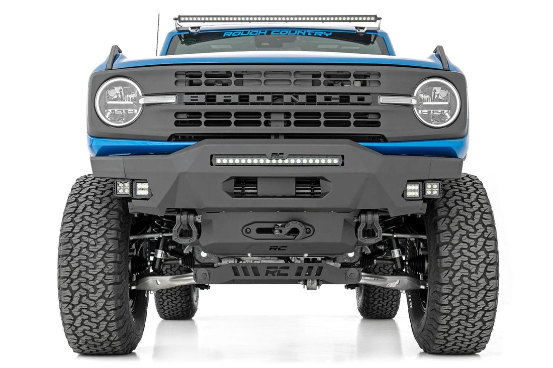 Rough Country 5 Inch Lift Kit | Ford Bronco 4WD (2021-2024) 41100 - Side View