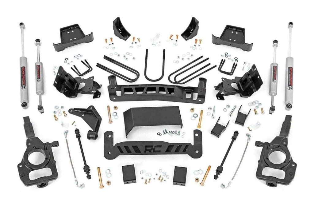 Rough Country 5 Inch Lift Kit | Multiple Makes & Models (Ford/Mazda) 43130 - Main Product View