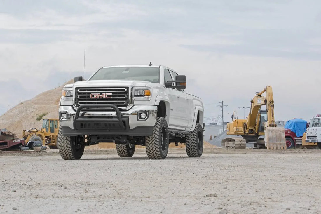 Rough Country 5 Inch Lift Kit | NTD | Chevy/GMC 2500HD/3500HD (11-19) 26030 - Back View