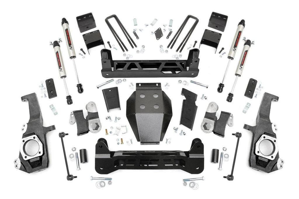 Rough Country 5 Inch Lift Kit | NTD | V2 | Chevy/GMC 2500HD 4WD (20-24) 10270 - Main Product View
