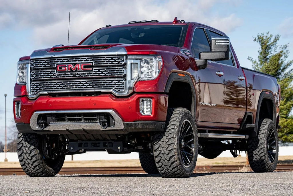 Rough Country 5 Inch Lift Kit | NTD | V2 | Chevy/GMC 2500HD 4WD (20-24) 10270 - Installation View