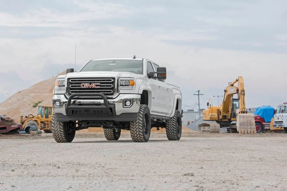 Rough Country 5 Inch Lift Kit | NTD | V2 | Chevy/GMC 2500HD/3500HD (11-19) 26070 - Back View