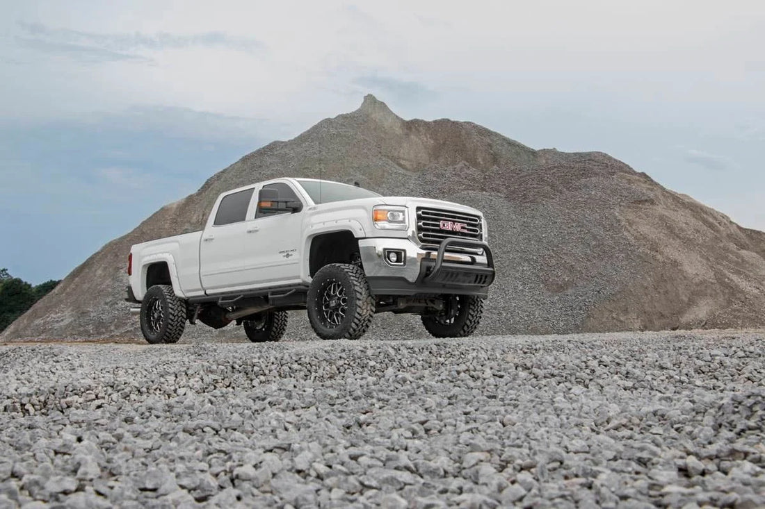 Rough Country 5 Inch Lift Kit | NTD | V2 | Chevy/GMC 2500HD/3500HD (11-19) 26070 - Installation View