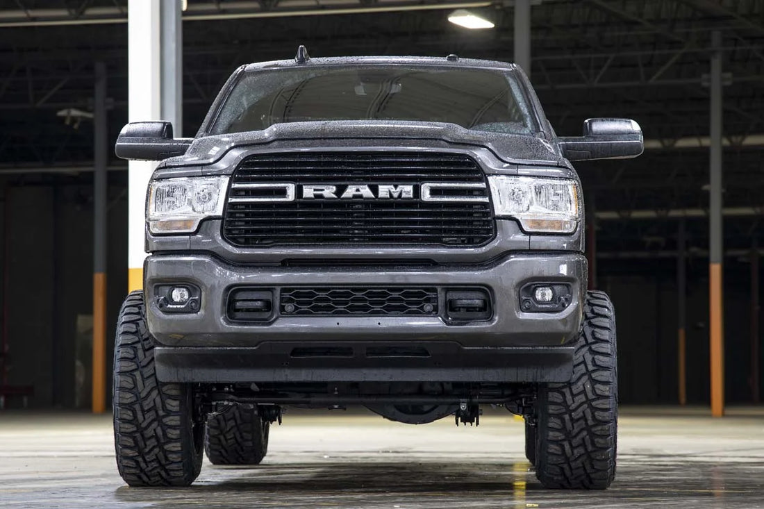 Rough Country 5 Inch Lift Kit | Non-AISIN | V2 | Ram 2500 4WD (2019-2024) 36070 - Side View