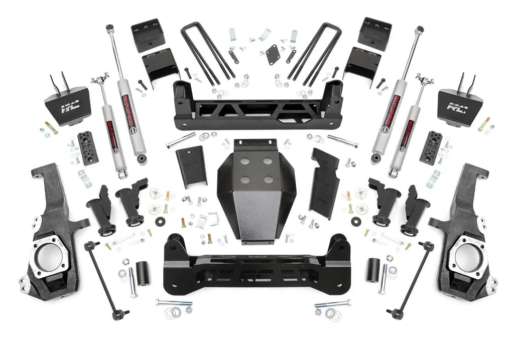Rough Country 5 Inch Lift Kit | Torsion Drop | Chevy/GMC 2500HD (20-24) 11030 - Main Product View