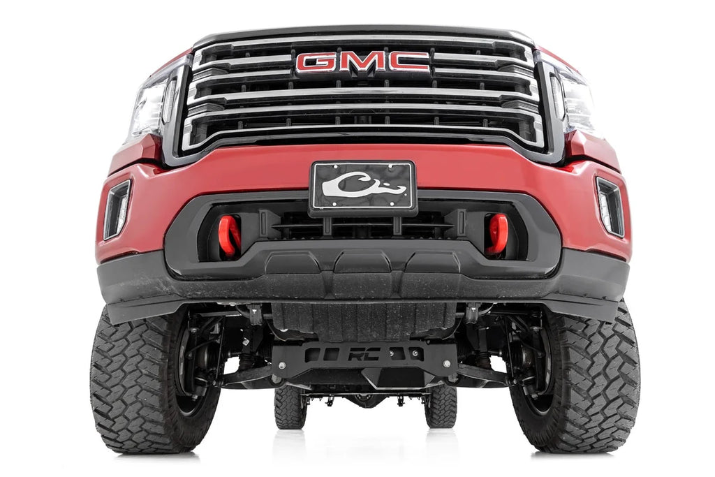 Rough Country 5 Inch Lift Kit | Torsion Drop | Chevy/GMC 2500HD (20-24) 11030 - Side View
