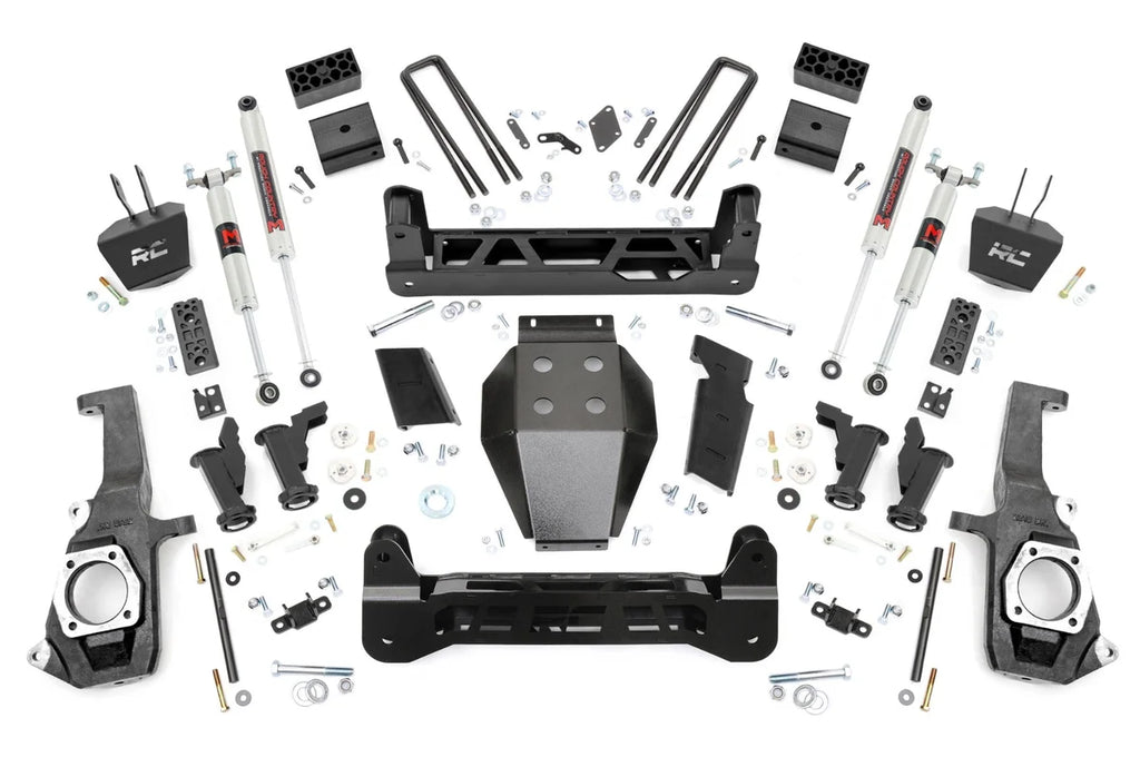 Rough Country 5 Inch Lift Kit | Torsion Drop | M1 | Chevy/GMC 2500HD/3500HD (11-19) - Main Product View